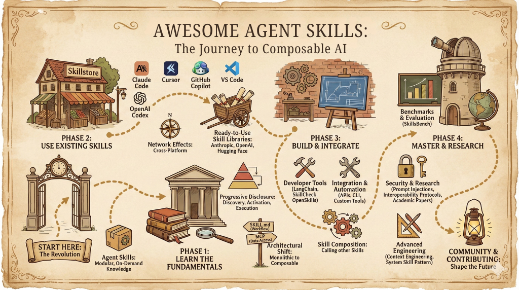Awesome Agent Skills - The definitive resource for Agent Skills